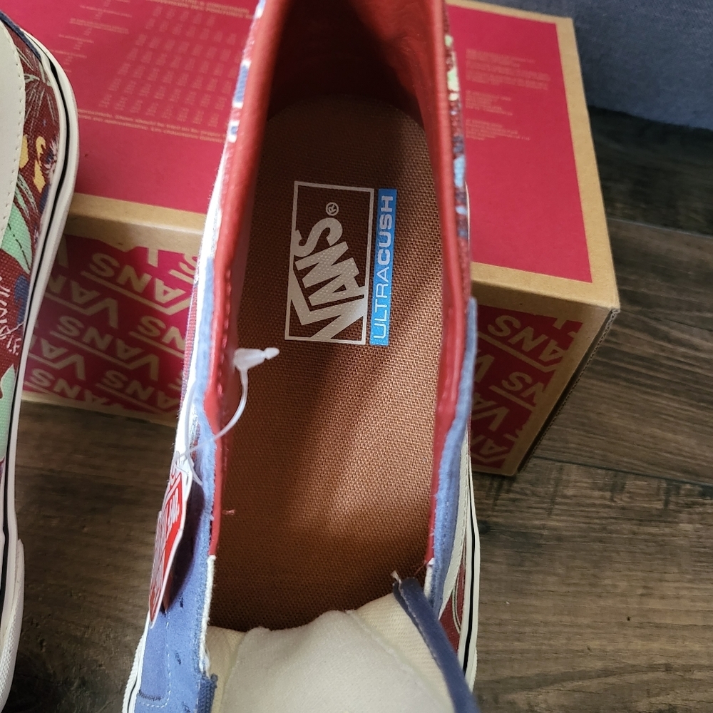 Vans Sk8 Hi 138 Decon Hawaiian Jungle SF Men Red Blue VNOA4BX2B6R (2022) - Picture 8 of 8